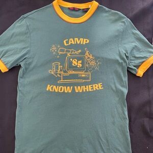 Levis Stranger Things Collab “camp know where” tee